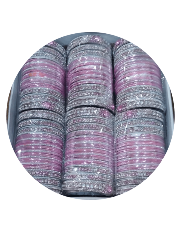 Women Bangles 2.8 with Silver Kada - Image 9