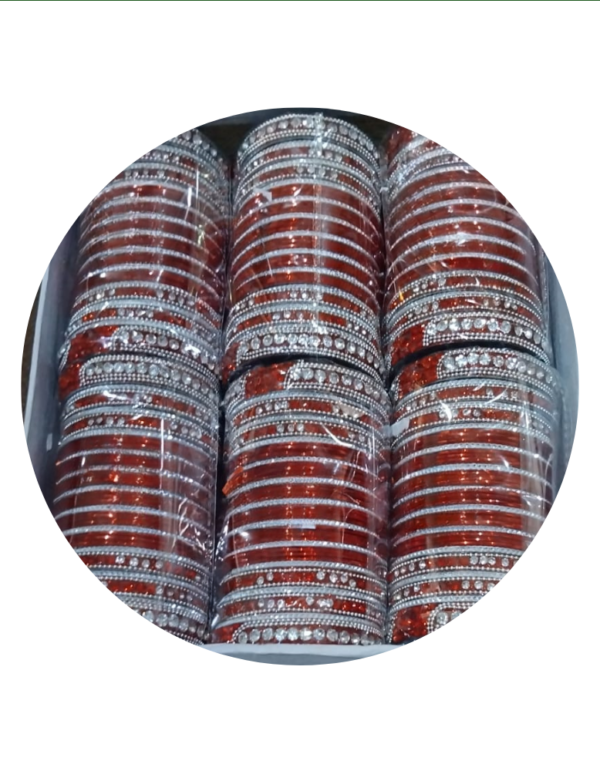 Women Bangles 2.8 with Silver Kada - Image 10