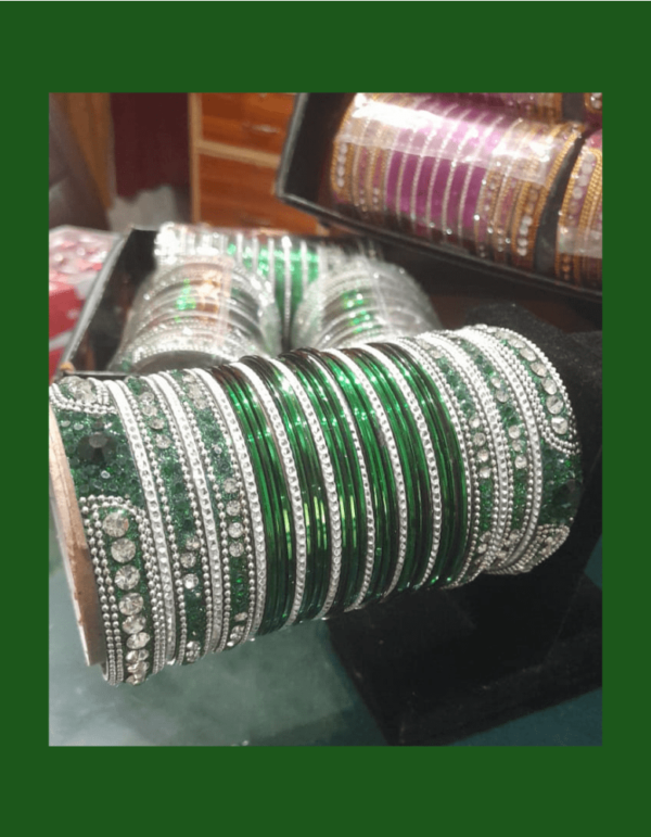 Women Bangles 2.8 with Silver Kada
