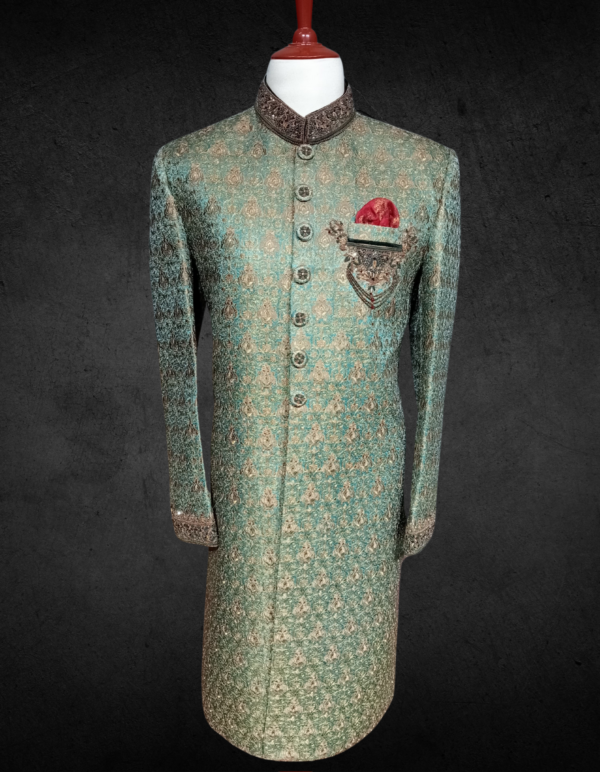 Sherwani D036 - Image 2