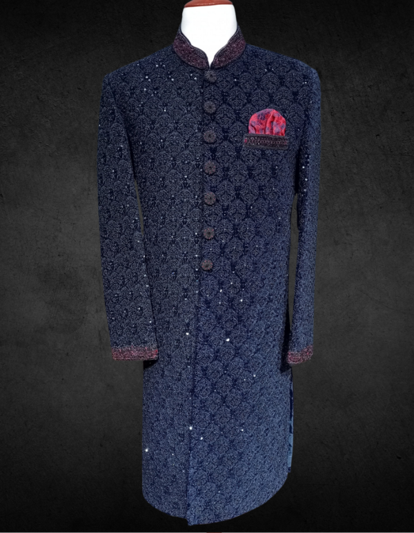 Sherwani D038 - Image 2
