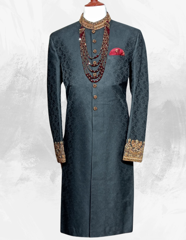 Sherwani D075 - Image 2