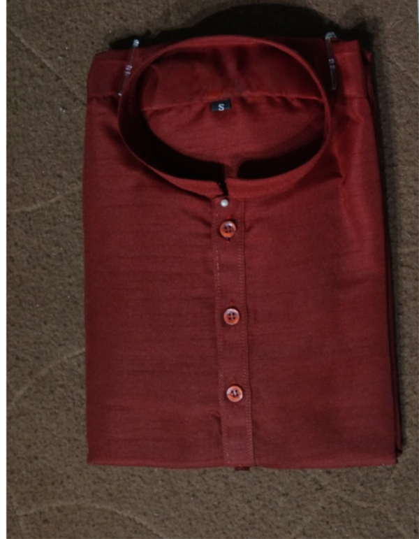 Men Kurta Shalwar Mahroon